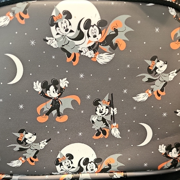 Loungefly Disney Mickey Mouse Gray Backpack - Picture 2 of 7
